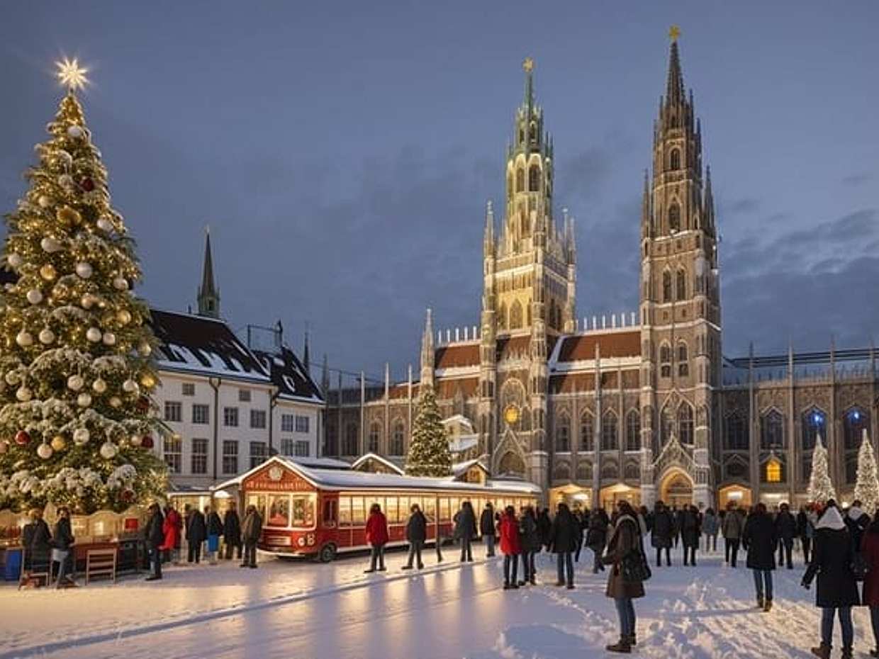 Christmas Private Daytrip - Salzburg to Munich & back, English Speaking Driver