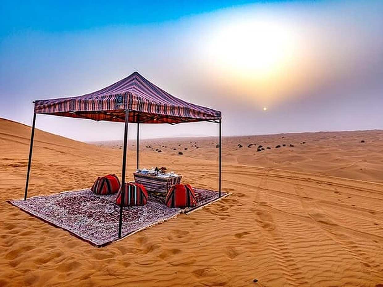 Safari privé dans le désert de Dubaï le matin, photo 4