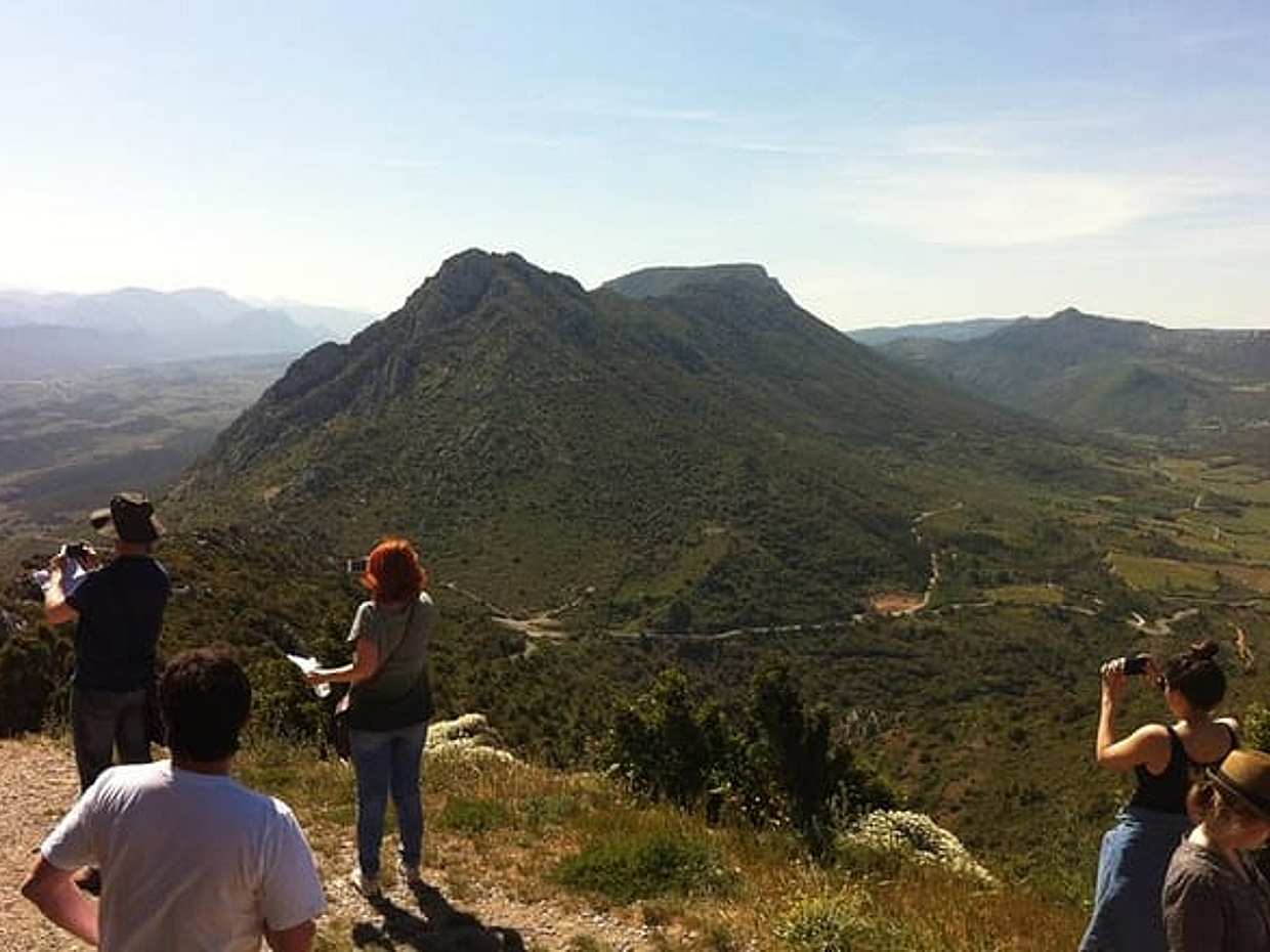 Private day tour to Cucugnan, Quéribus & Peyrepertuse castles. From Carcassonne.
