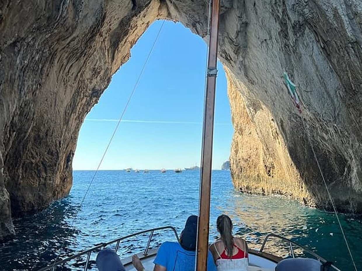 Boat tour of Capri