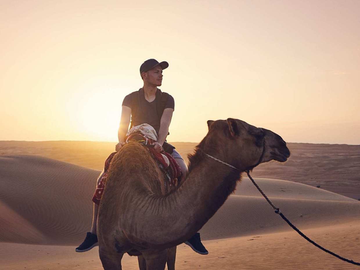 Desert Safari in the Evening in Ajman in United Arab Emirates