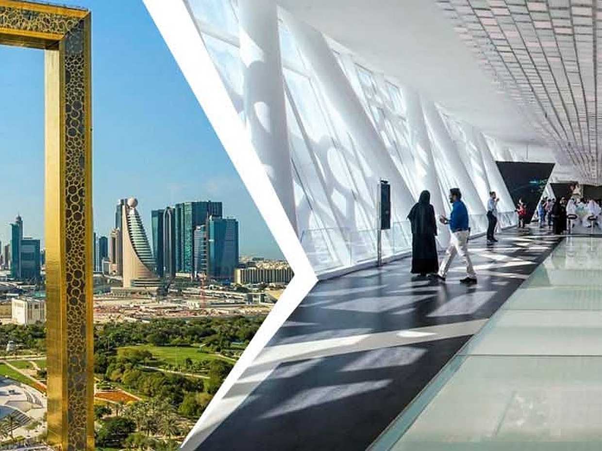 Dubai Frame Admission: A Golden View in United Arab Emirates, photo 5