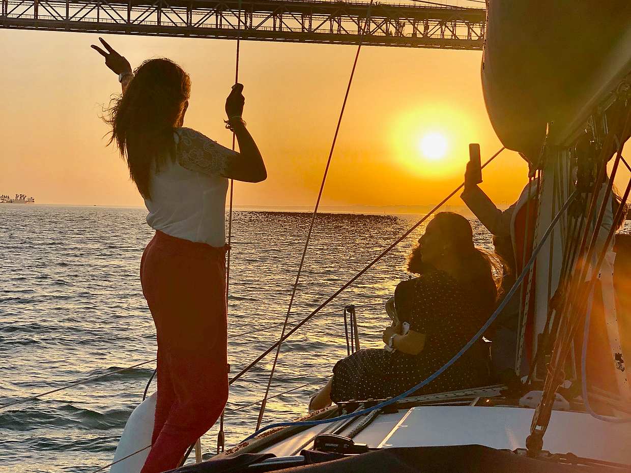 2 Hour Private Lisbon Sunset Boat Tour- up to 10 people in Portugal, photo 2
