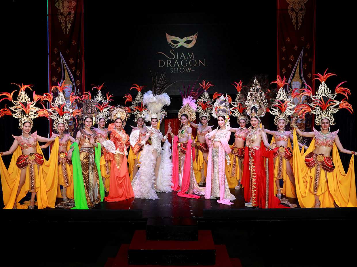Billets standard pour le Siam Dragon Cabaret Show en Thaïlande, Chiang Mai
