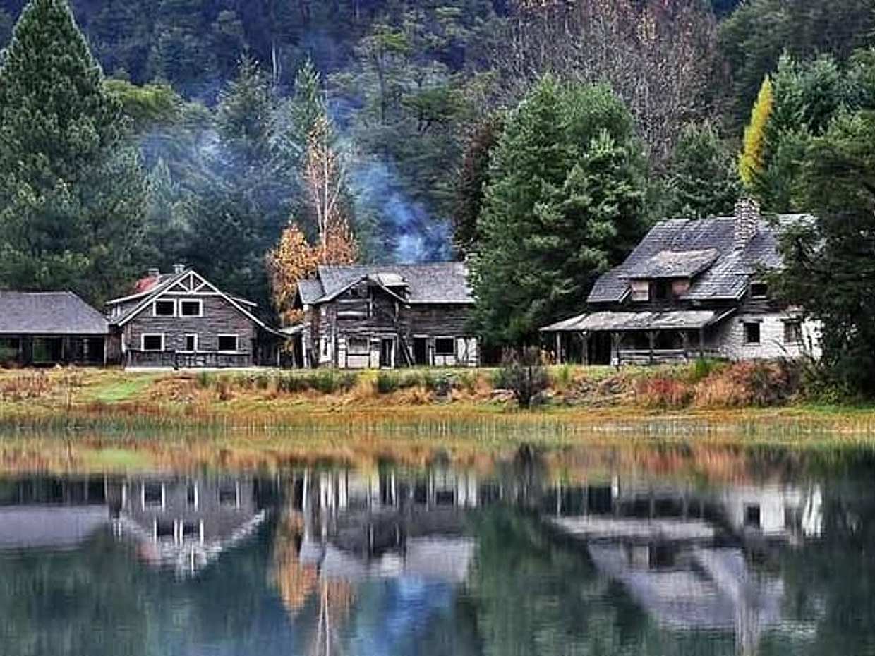 "San Martín de los Andes en de Zevenmerenroute, Argentinië"