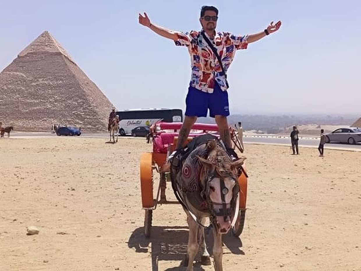 Half Day Giza Pyramids Private Car Tour with Camel, photo 4
