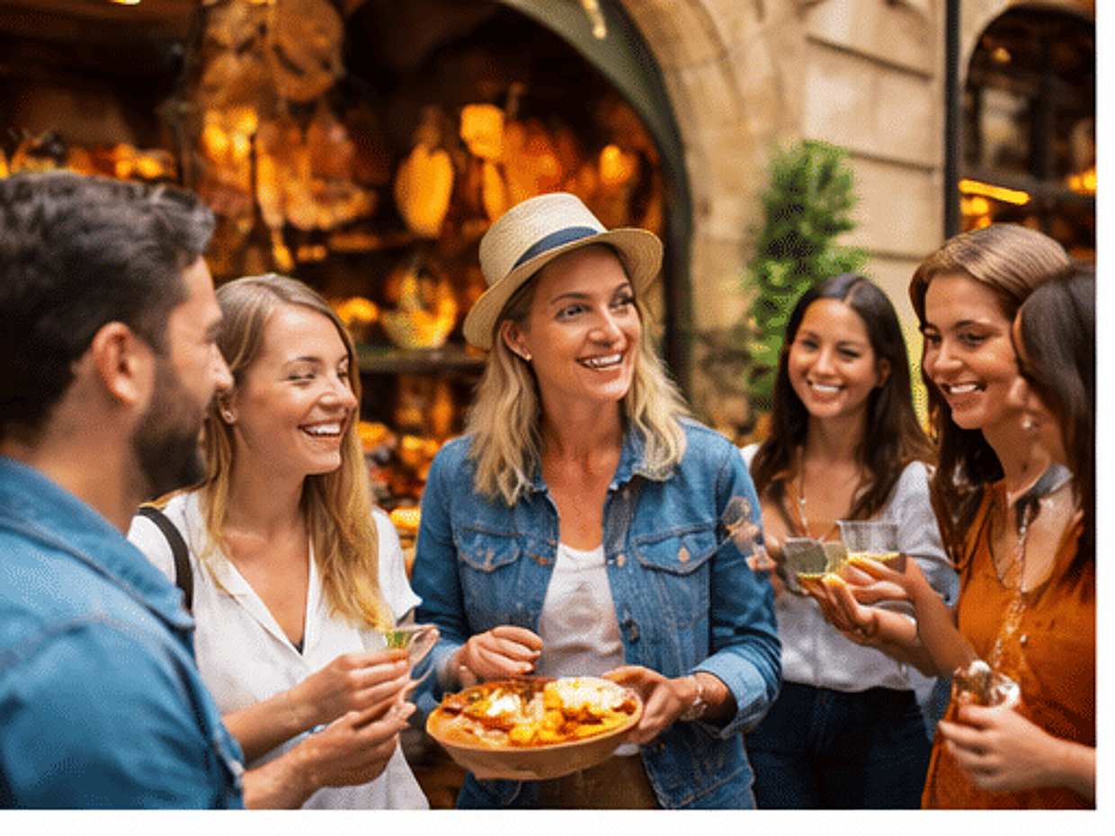 Original Wine, Sweet and Savory Food Walking Tour in Bordeaux