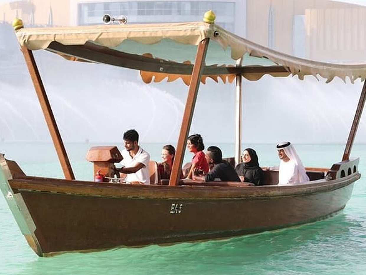 Dubai Fountain Show Lake ride Tickets, photo 5