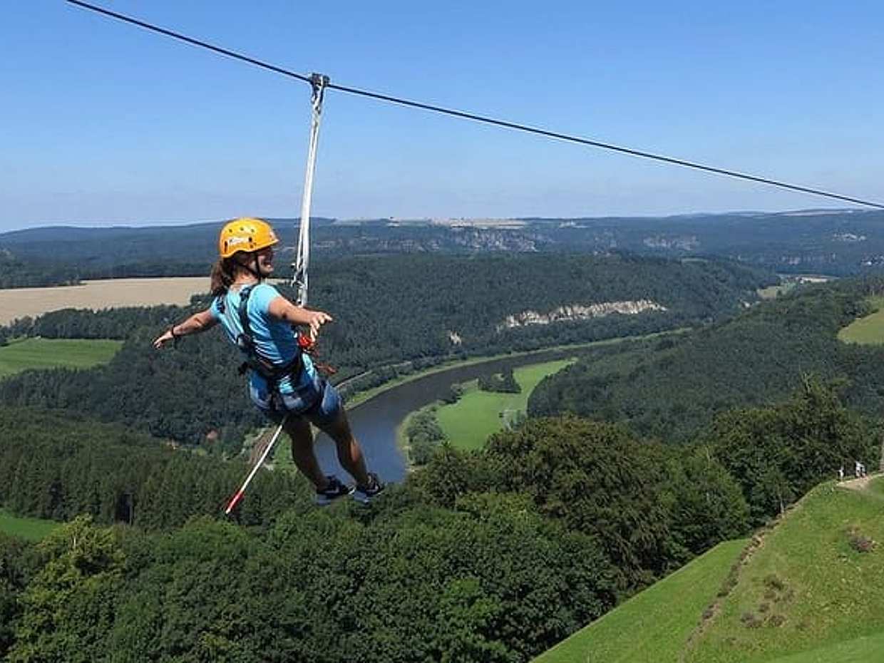Ziplining in the Atlas mountains, photo 5