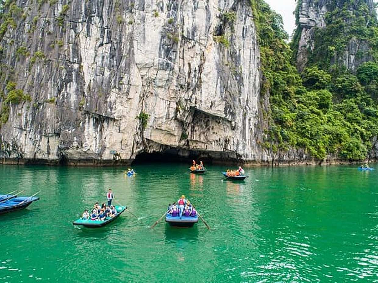 Premium Ha Long Lan Ha Bay Day Cruise Experience from Hanoi