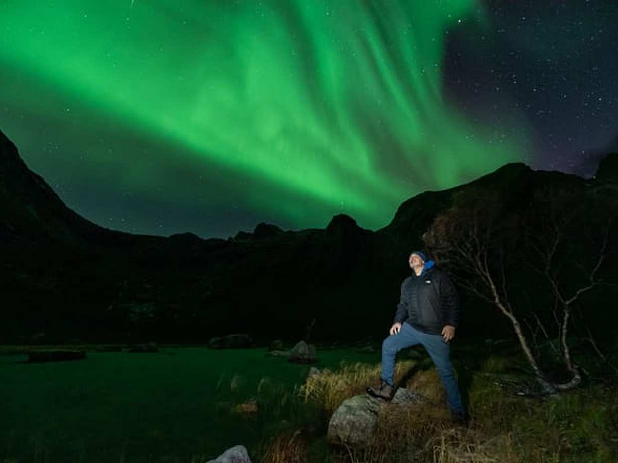 Northern Lights Tour by minibus in Tromsø, photo 3