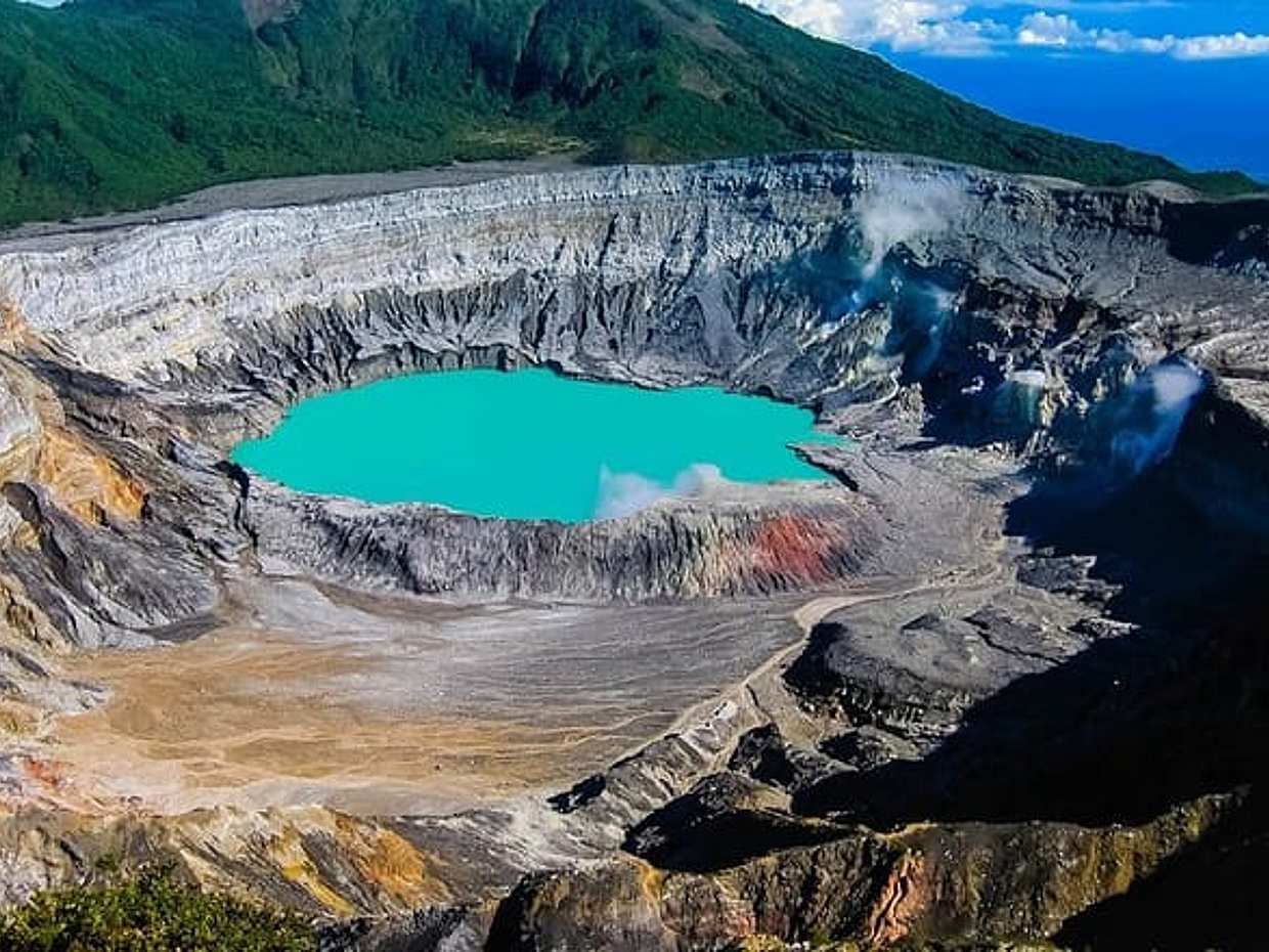 Poas Volcano + Coffee Plantations & La Paz Waterfall Gardens Trip from San Jose