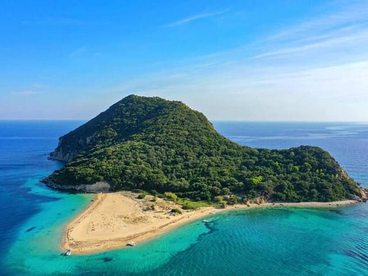"Visite d'une demi-journée de Zante à l'île aux tortues, Cameo et grottes de Keri en Grèce, Zante"