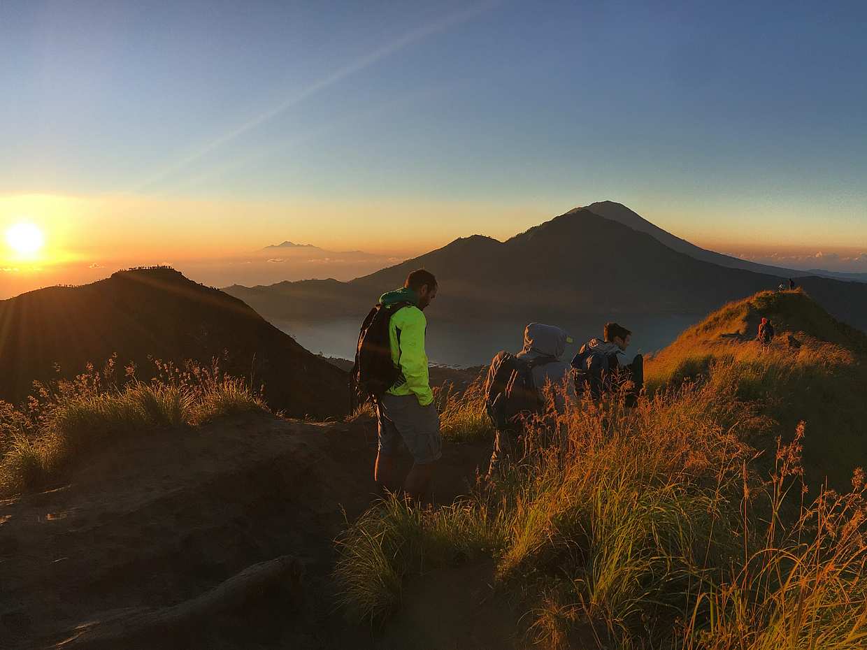 Trekking Experience on Mount Batur in Bali, Indonesia