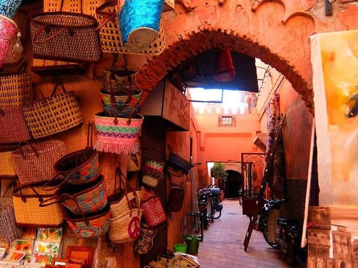 Marrakech: Medina Souks Guided Walking Tour