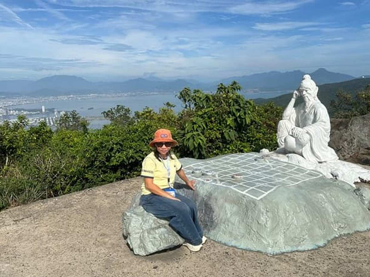 Son Tra: Ban Co-Gipfel; rotschenklige Douc-Languren und Lady Budha in Vietnam, Hoi An, photo 5