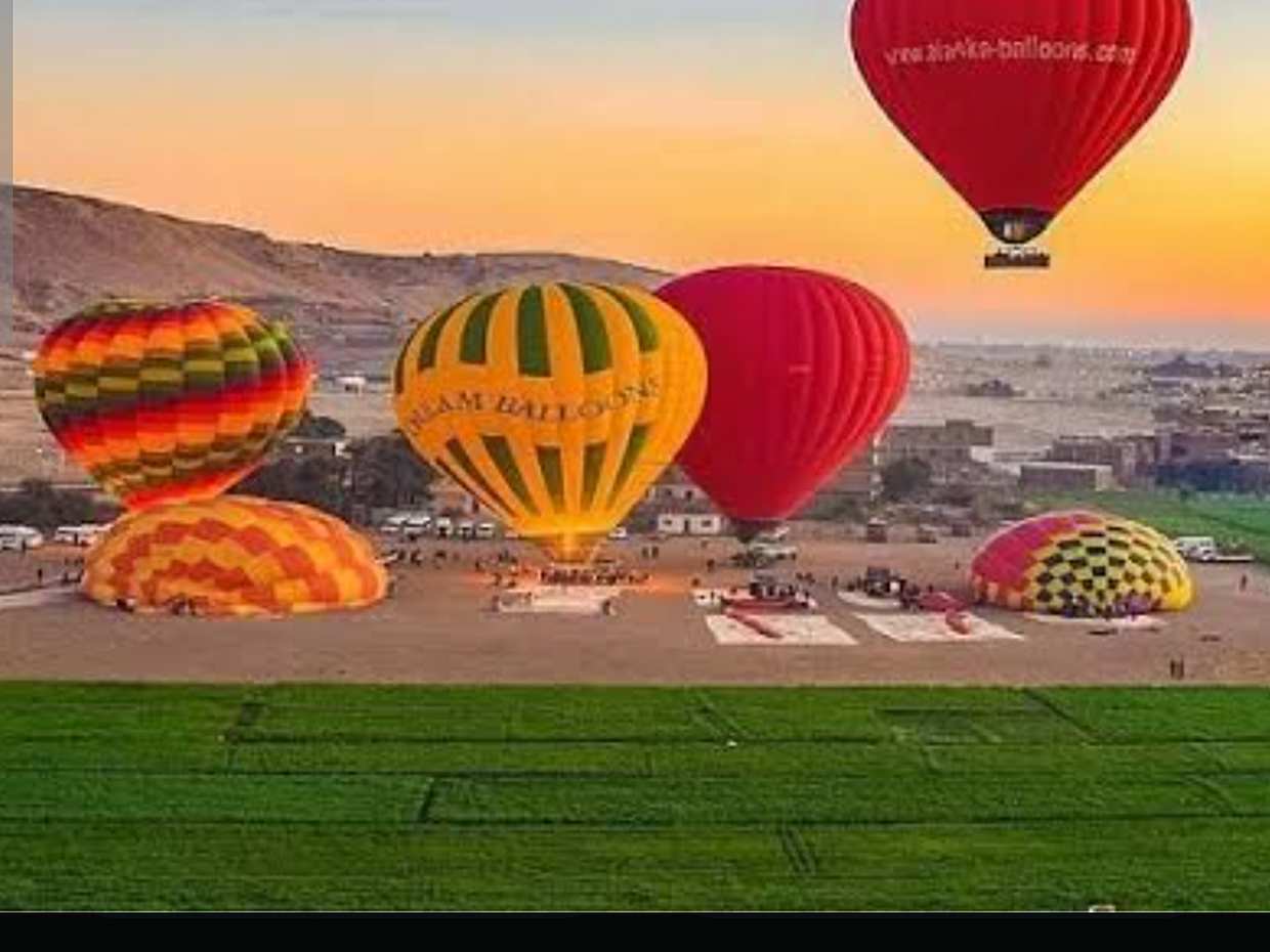 Globo Aerostático sobre Luxor en Egipto, Globos Aerostáticos Luxor
