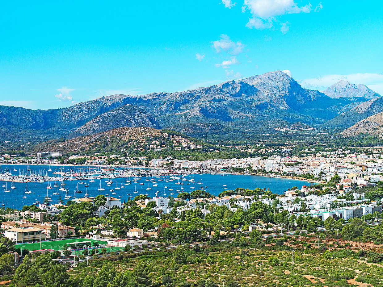 Mallorca eiland Helicopter Tour