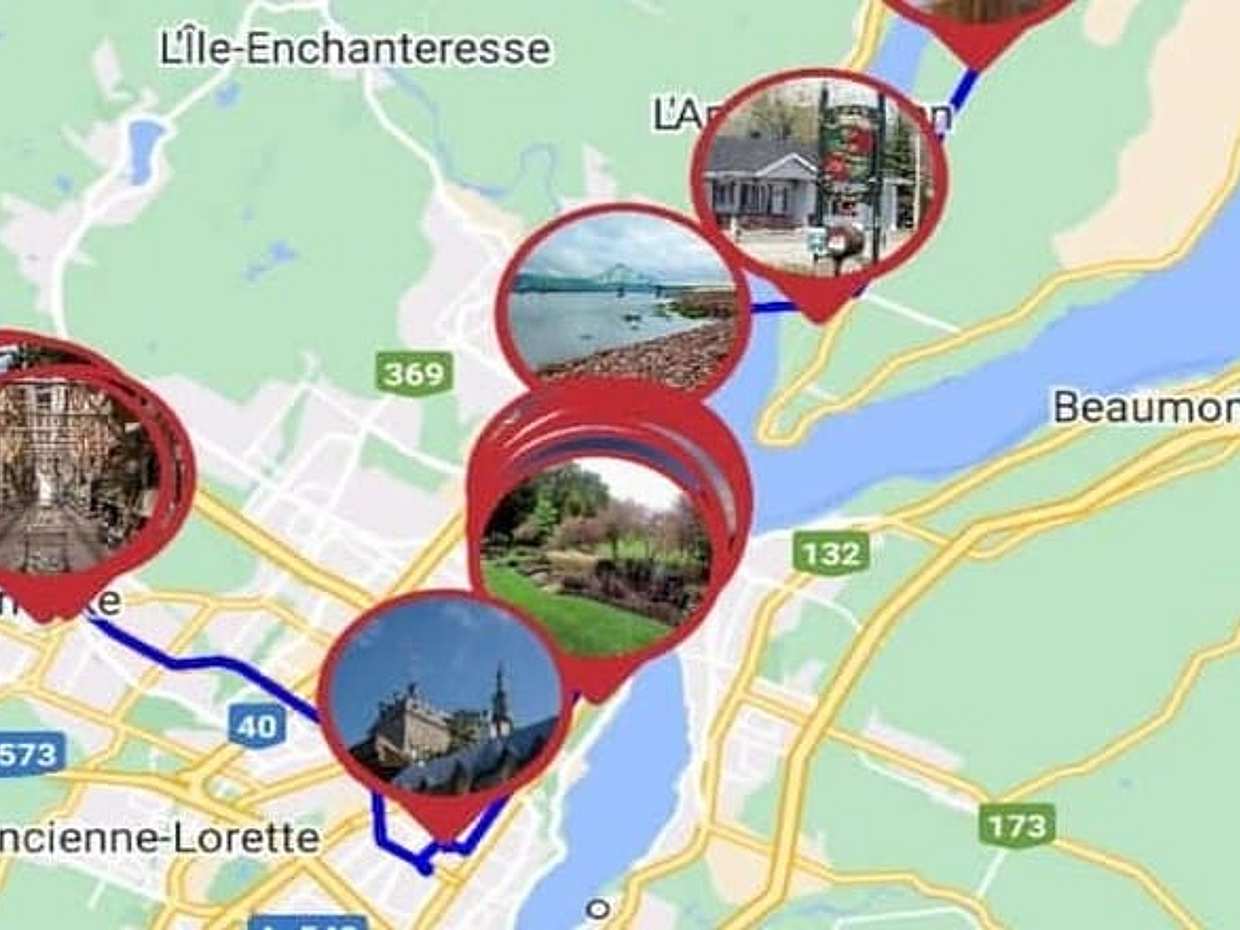APP Self-Guided Tours Quebec with Audioguide