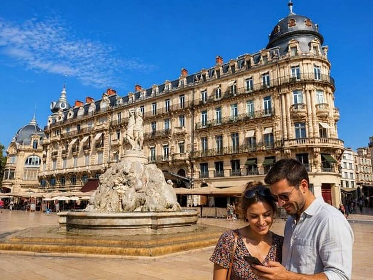 Montpellier Scavenger Hunt & Highlights Self-Guided Walking Tour
