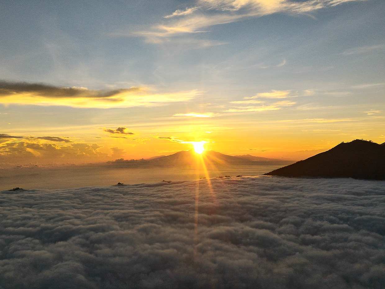Escursione a piedi al Monte Batur