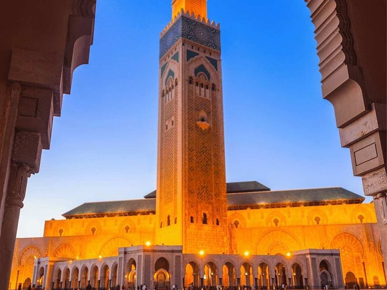 <p>Geweldig bezoek aan de Hassan II Moskee met ticket en gids inbegrepen in Marokko, Casablanca.</p>