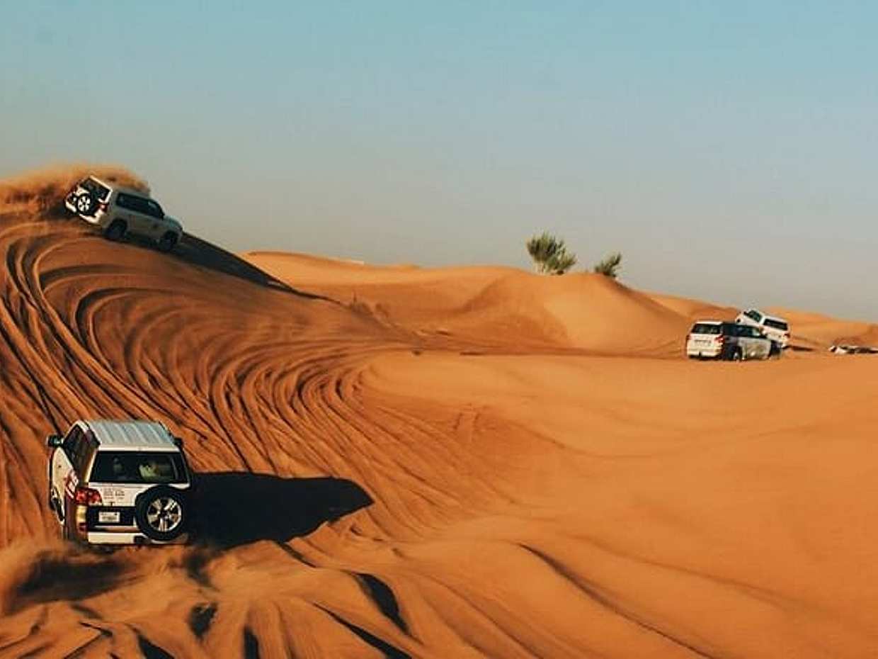 Safari privé dans le désert de Dubaï le matin, photo 5