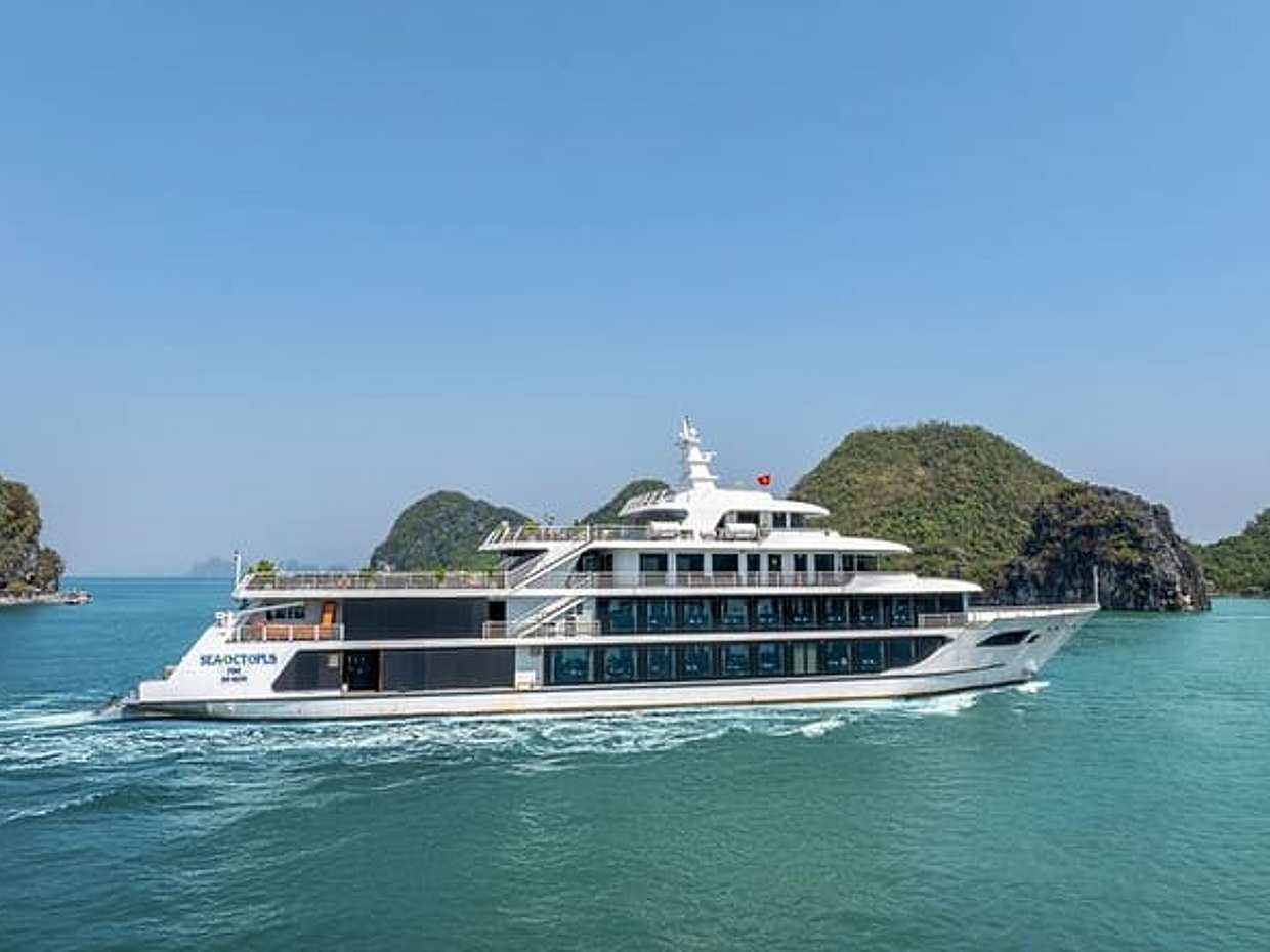 Sea Octopus Cruise - The Top Luxury Day Tour in Halong Bay
