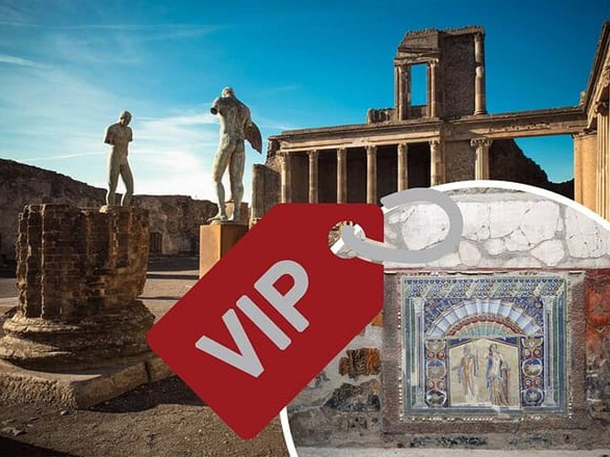 Discovering Pompeii and Herculaneum - VIP Tour with Lunch