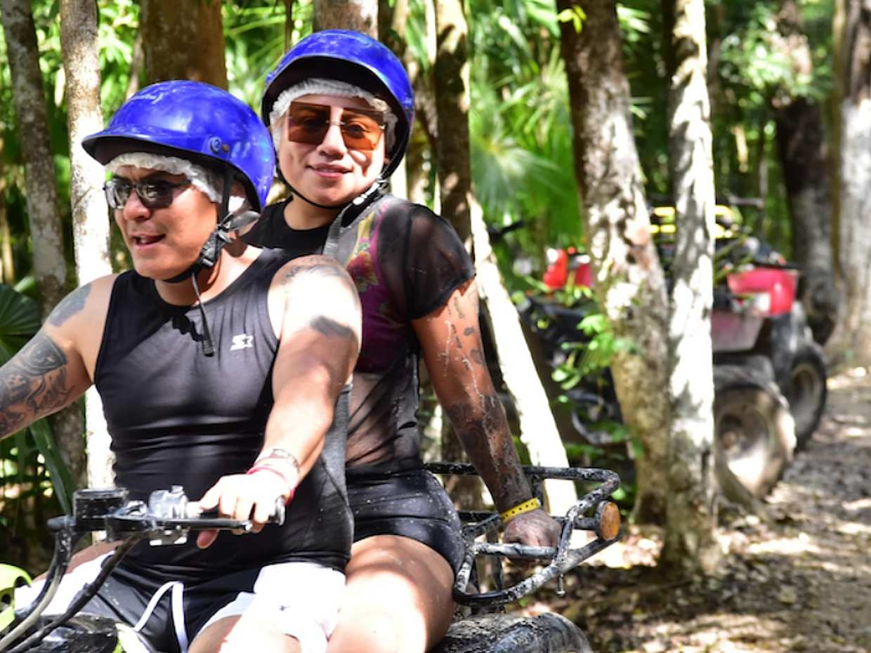 ATV, Ziplines and Cenote Tour in Mexico, Cancún