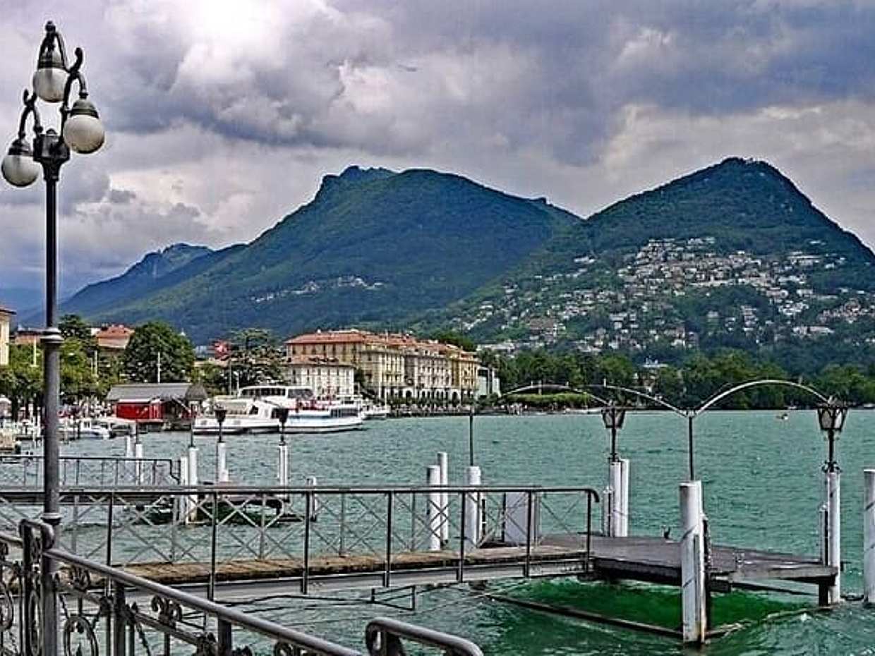 Milan Day Trip to Lake Como Bellagio Lugano and Boat Ride