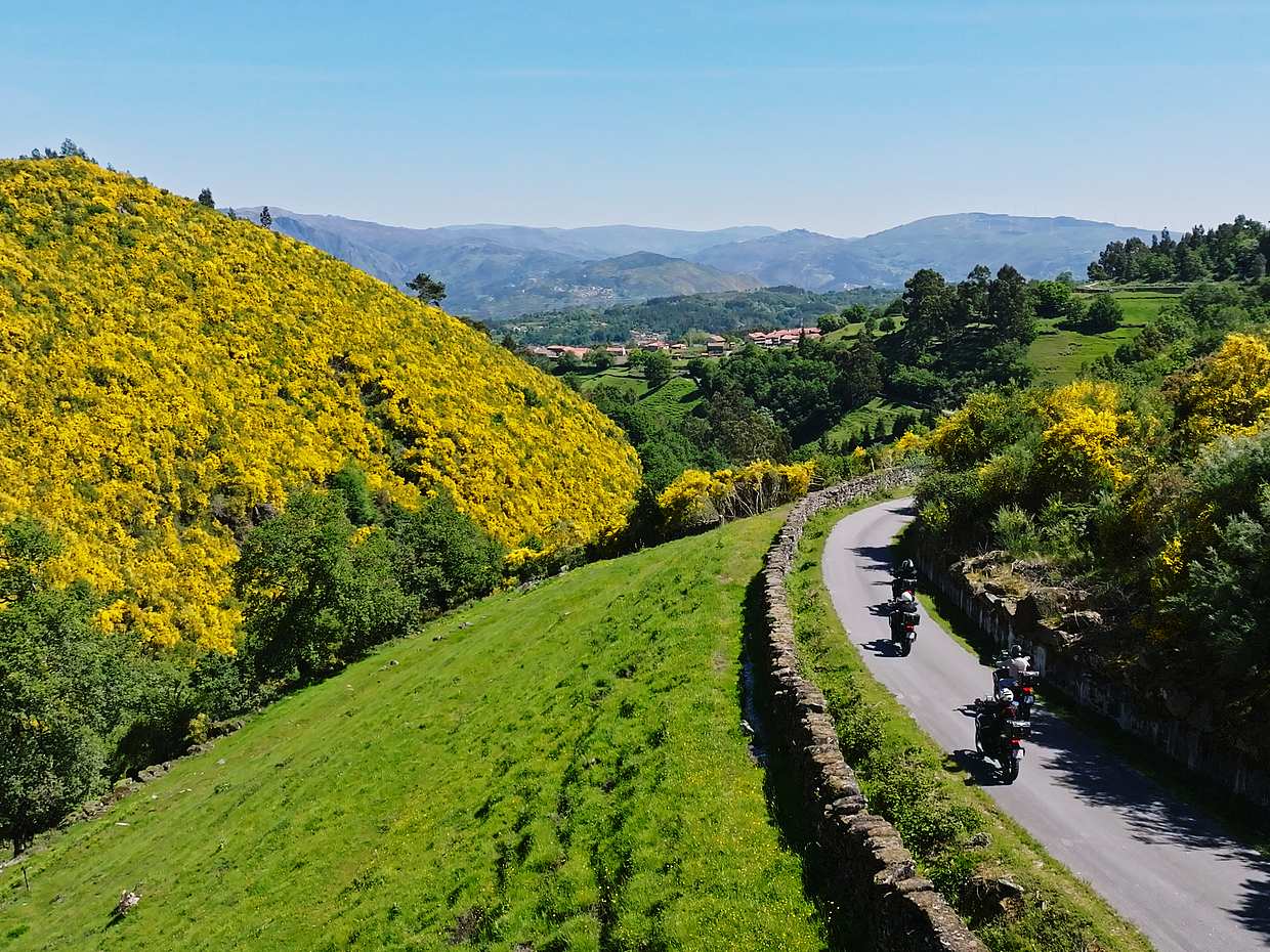 Gerês Moto Adventure Tour w Portugalii, Braga.
