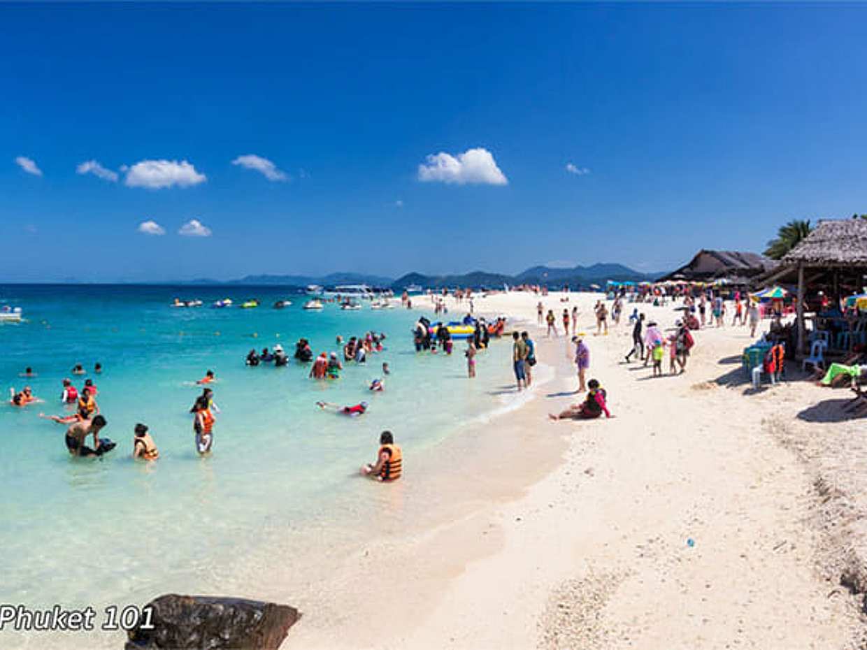 PHUKET Halbtagesausflug: Khai 3 Inseln mit dem Schnellboot in Thailand, Phuket