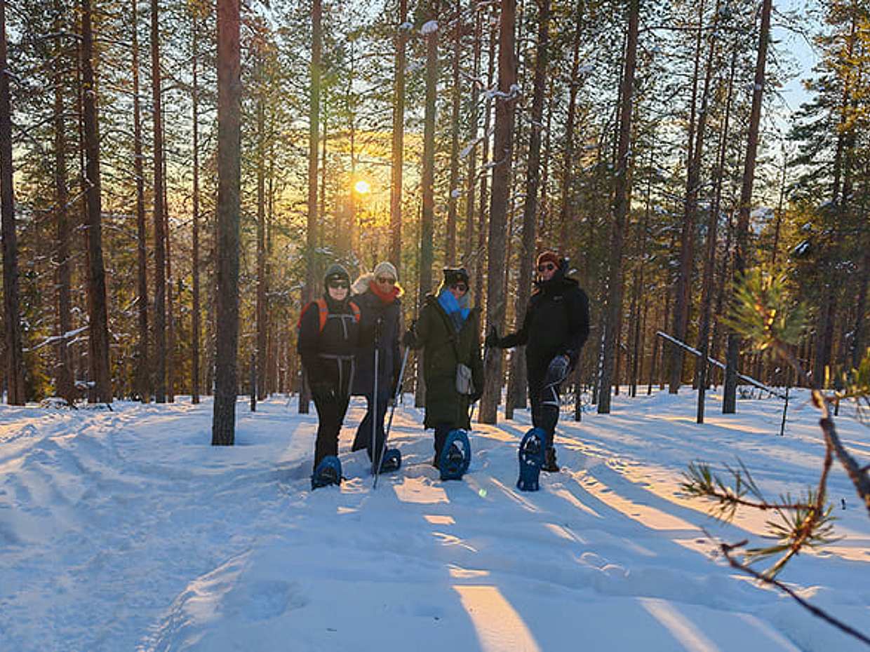 Wilderness Snowshoeing with a Campfire Stop in a Private Hut, Levi, photo 3