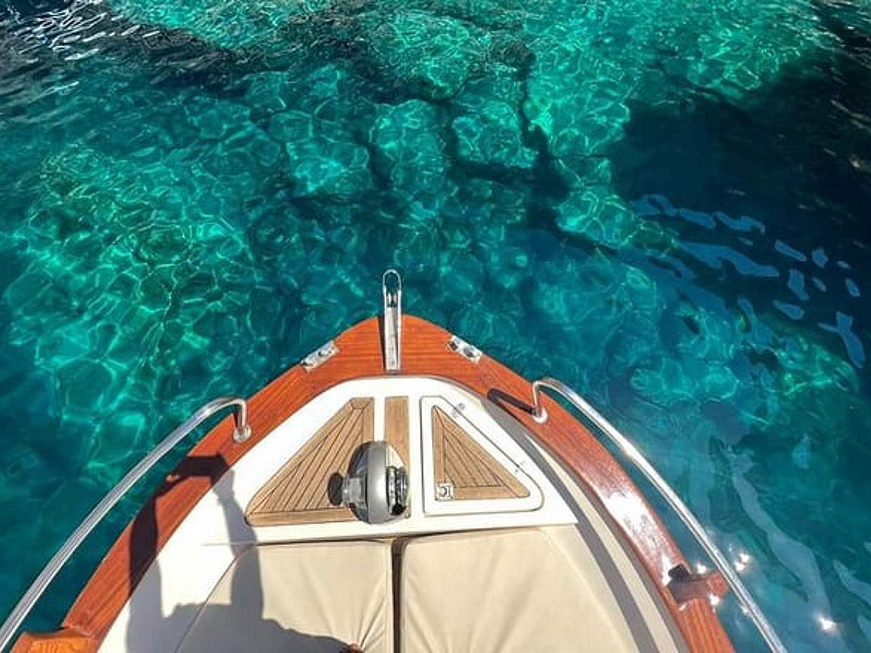 Half Day Private Boat Tour of Capri  in Italy, Marina Grande