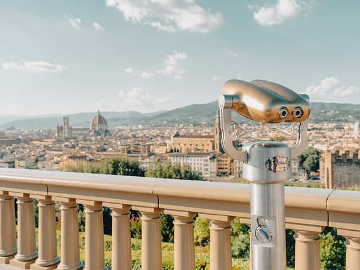 Small Group Guided Tour of Florence and Piazzale Michelangelo by E-bike with Surprise Tasting, photo 5