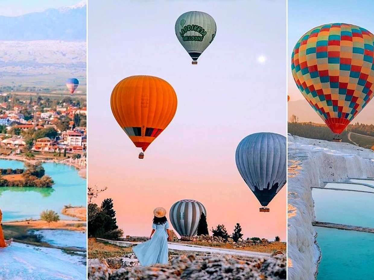 Pamukkale Hot Air Balloon Tour in Turkey, photo 4