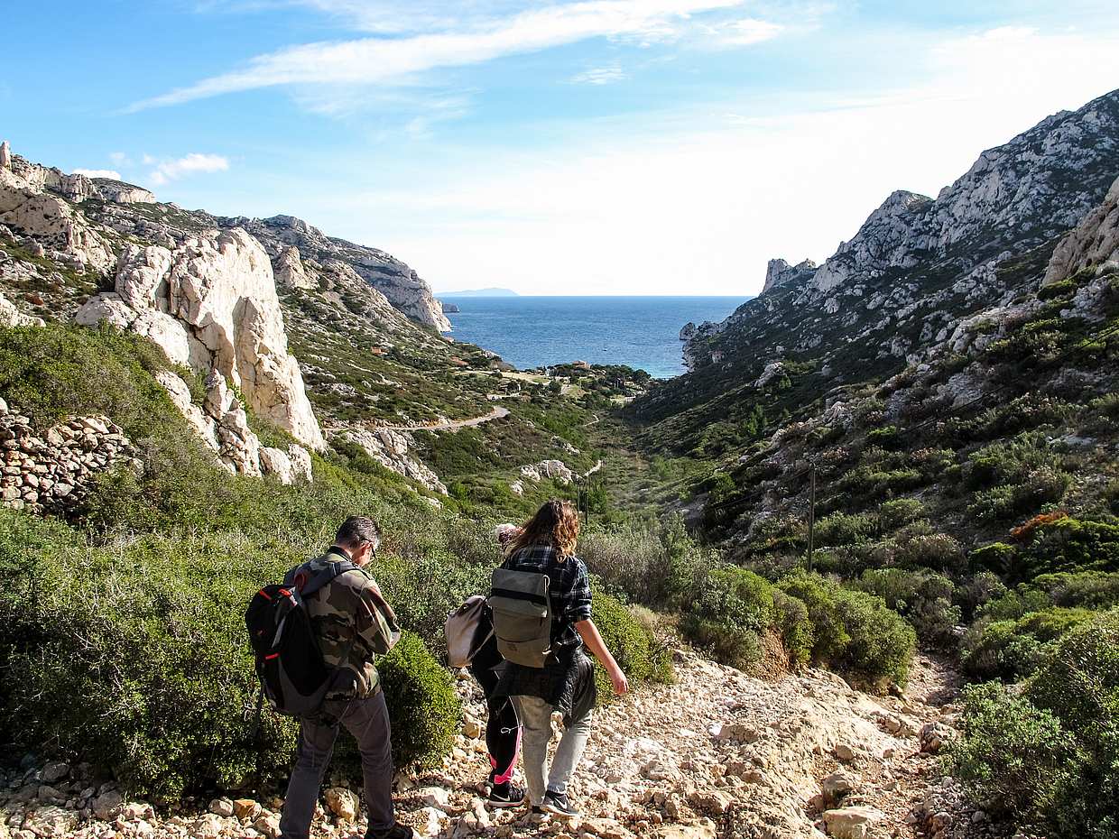 Marseille Panoramic Hiking from Les Calanques in France