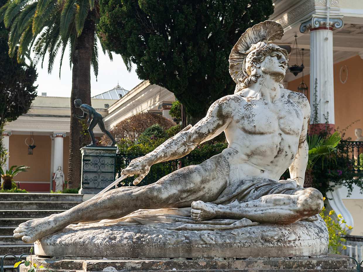 Achillion Palace, Sinarades, Pelekas Private Tour in Greece, Corfu (island)