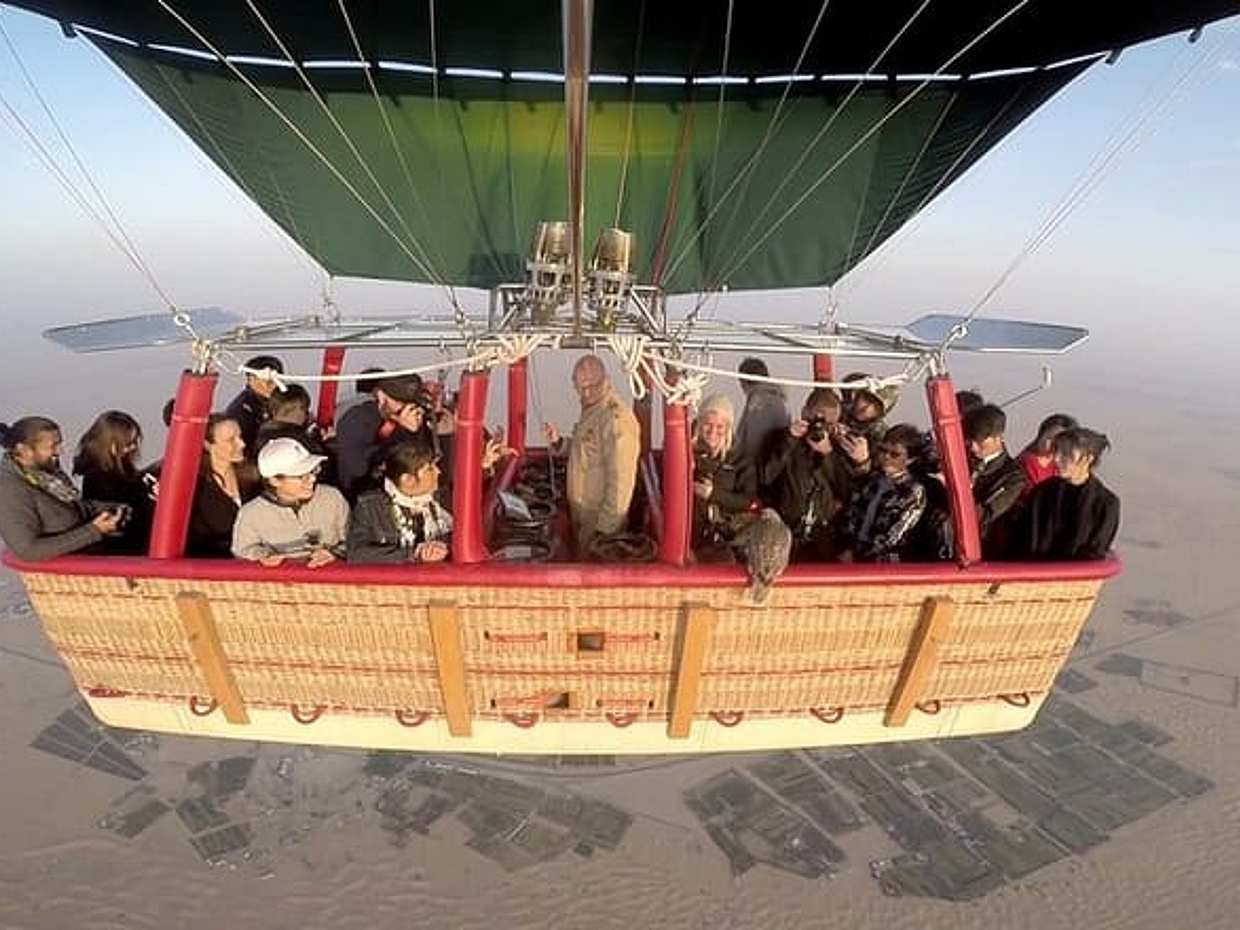 Hot Air balloon Dubai Morning Tour  in United Arab Emirates, Sharjah, photo 3