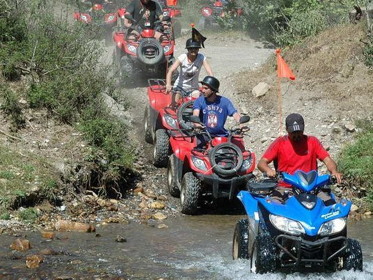 Quad Safari from Belek for 1 person on ATV in Turkey