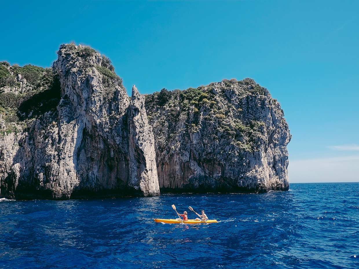 Kayaking in Sorrento in Italy, photo 2