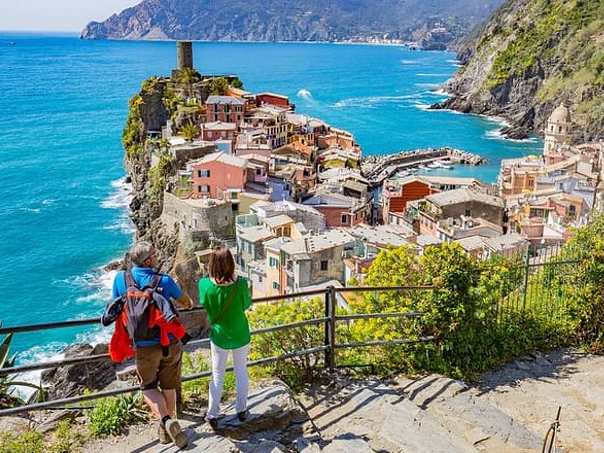 Cinque Terre Hiking Small Group Tour from La Spezia Train Station