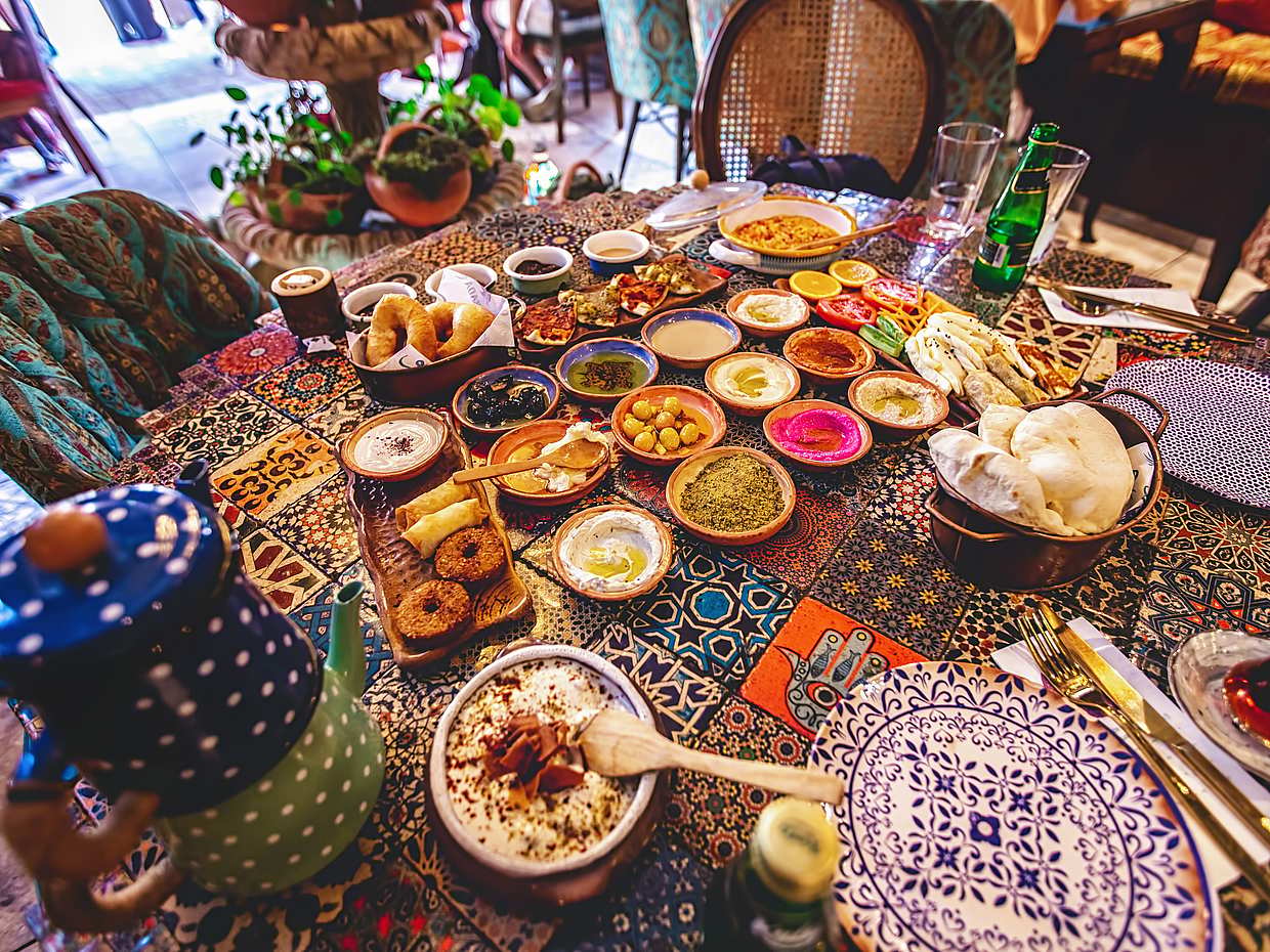 Turkish Style Breakfast in Istanbul, Türkiye