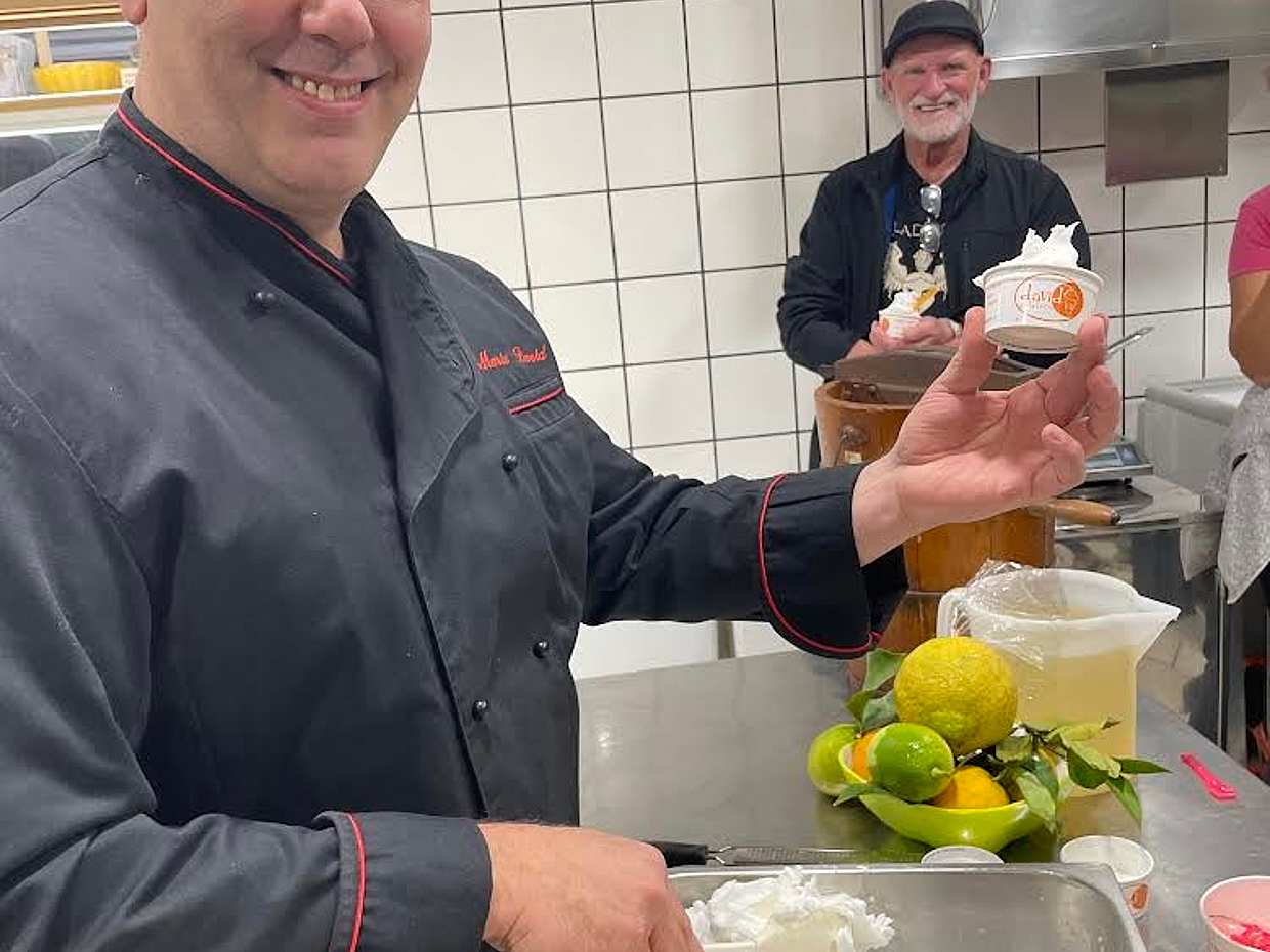 Gelato Making Class in Sorrento in Italy