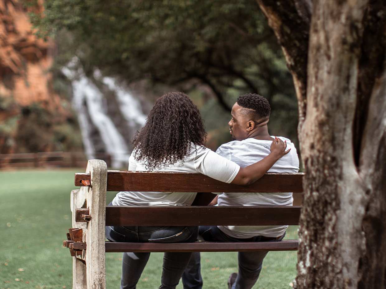 Sesión de fotos romántica profesional en Johannesburgo, Sudáfrica.
