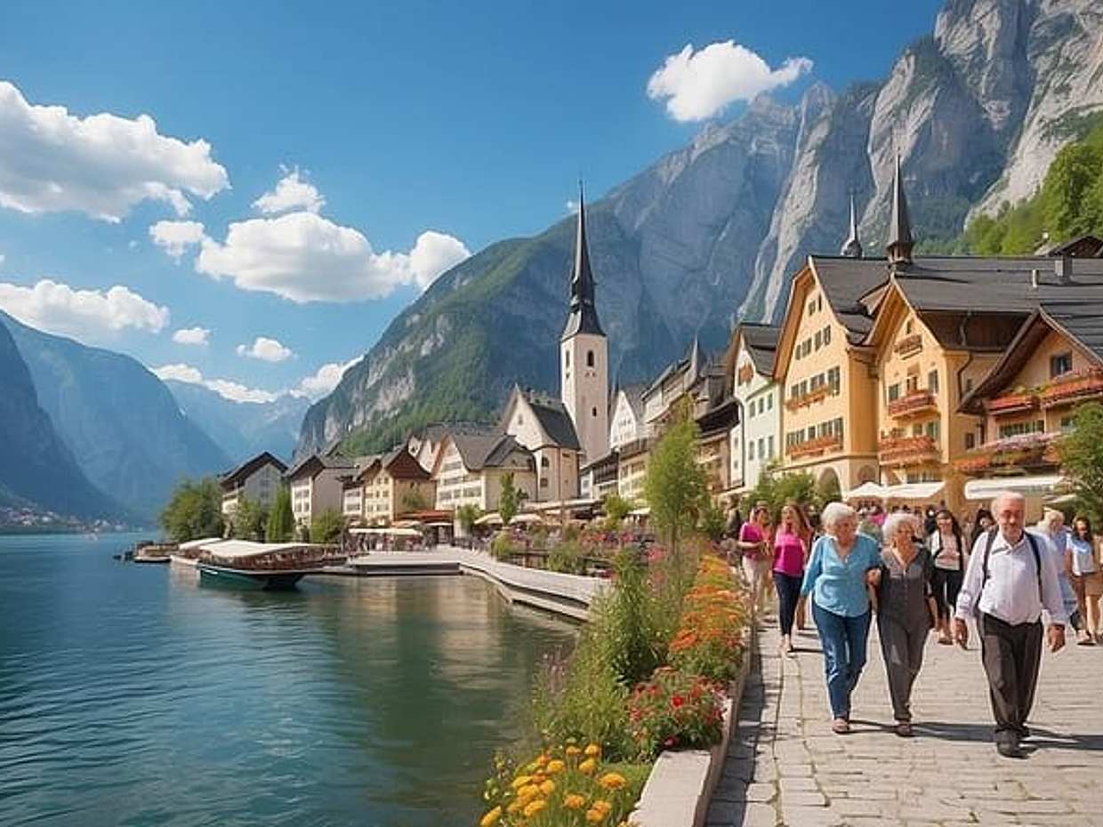 Private One-way Tour from Prague to Salzburg-2h Stop in Hallstatt