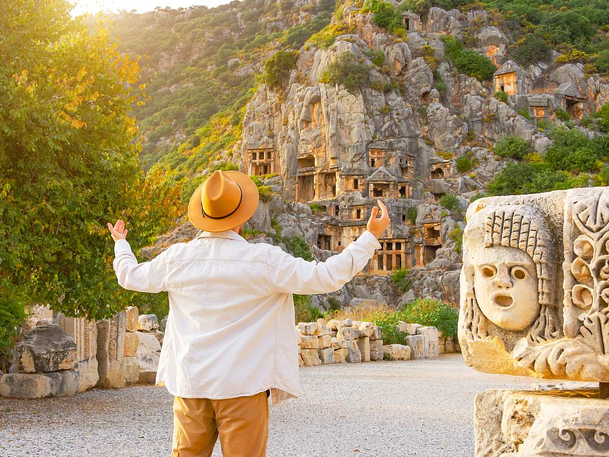Demre Myra Kekova Tekne Turu: Türkiye, Belek'ten Batık Ada, Likya Mezarları & Aziz Nicholas Kilisesi, Kekova Adası

