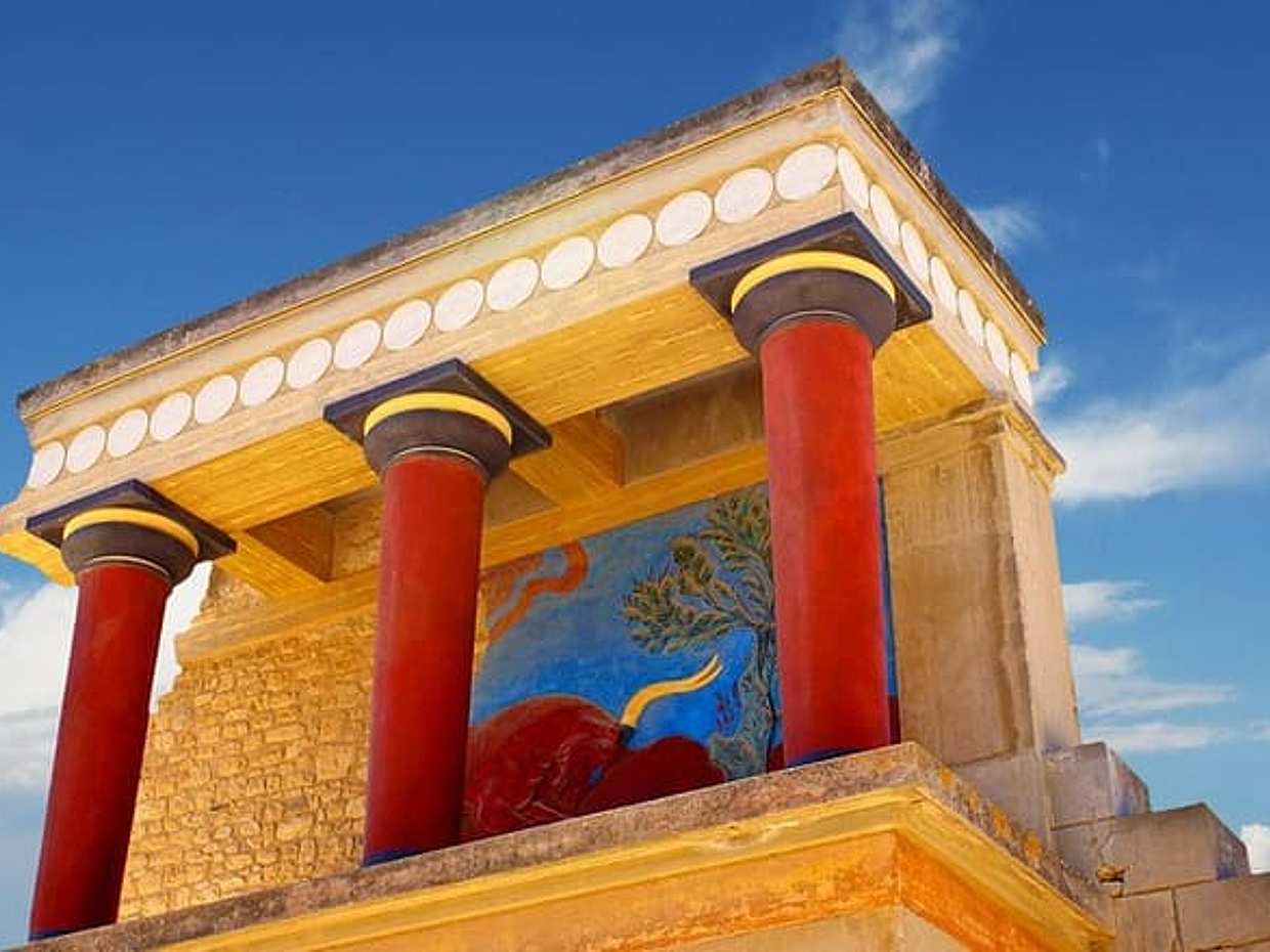 Knossos & Heraklion City Day Tour from Rethimno