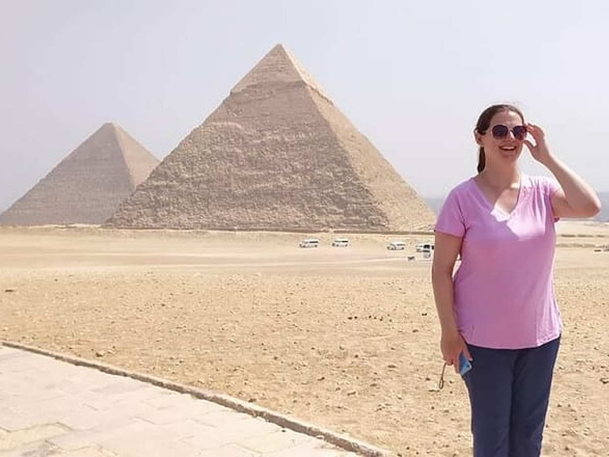 Cairo |Layover| Trip pick up from Cairo airport to visit Giza Pyramids & Sphinx